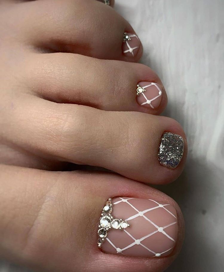 Catálogo de uñas decoradas de los pies