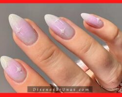 Diseños de uñas color lavanda