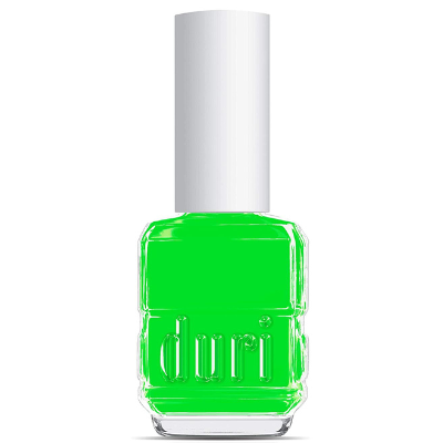 Esmalte de uñas duri, verde neón