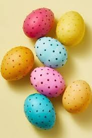 Huevos de Pascua de lunares