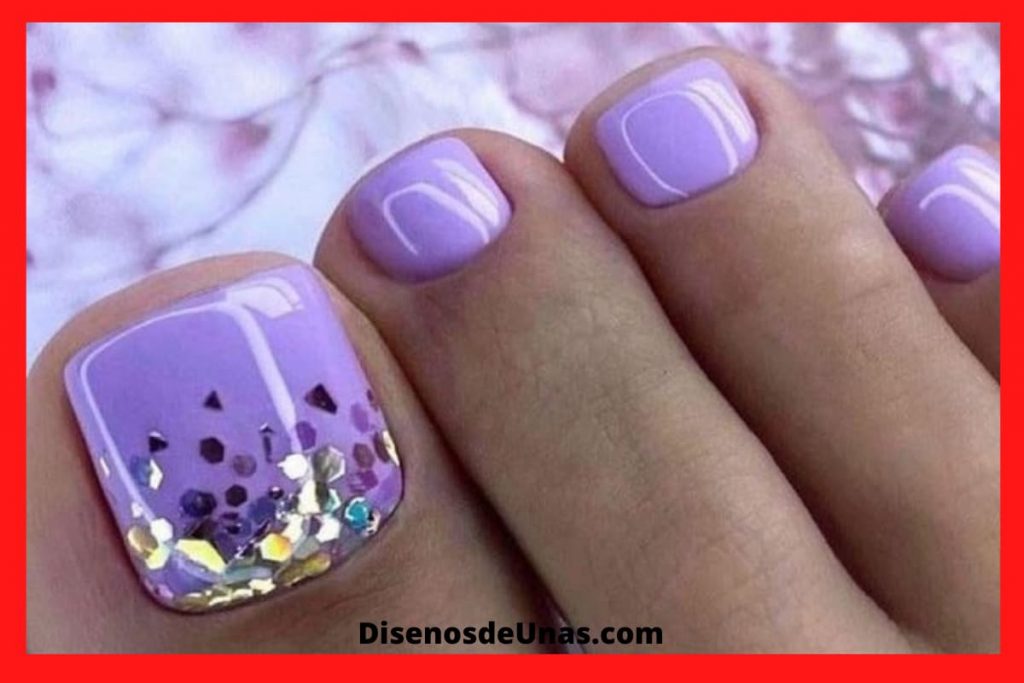 Maravillosos Diseños de uñas para pies juveniles