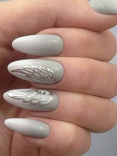Uñas de alas de ángel 
