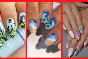 diseños de uñas para tus vacaciones