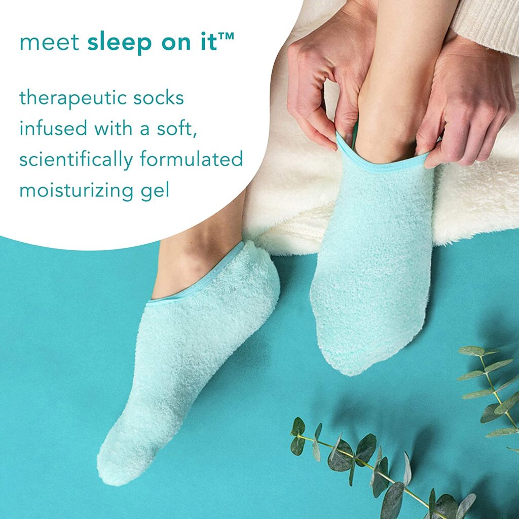 la mejor crema para pies durante la noche sleep on it overnight calcetines de gel humectantes